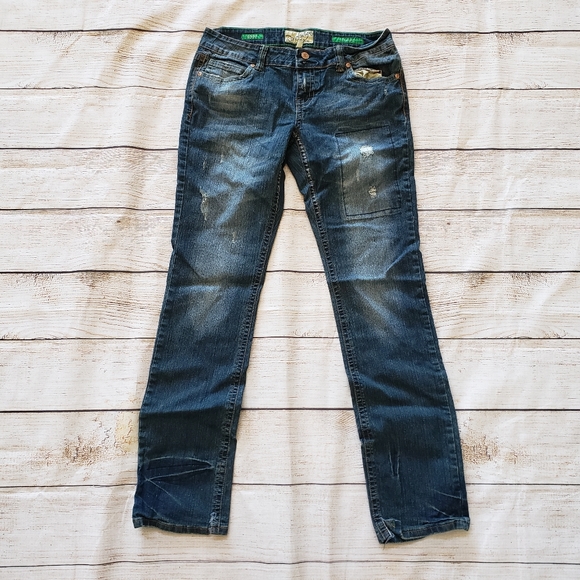 Revolution Bowery Straight Low Rise Jeans 7 - Picture 1 of 10